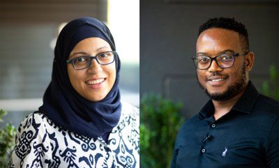 Shaaira Sackoor & Hendrik Moropodi