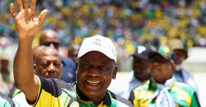 Source: Reuters. President Cyril Ramaphosa.