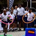 Kgololo Academy in Alexandra receives a jungle gym through the Better Quality Play campaign