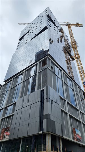 Development of Cape Town&#x2019;s The Rubik nears completion