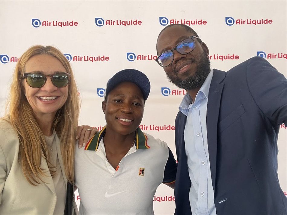 Kgothatso Montjane scores again with Air Liquide