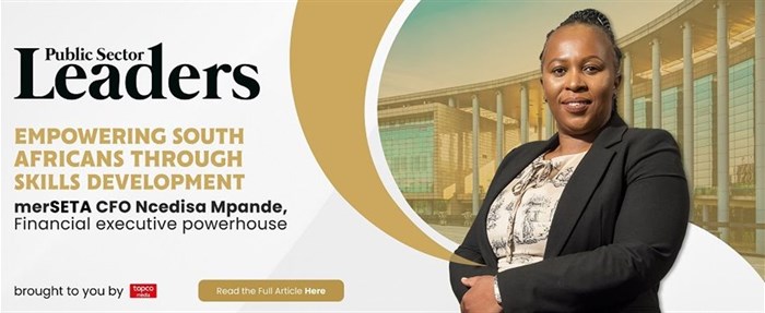 Public Sector Leaders features the merSETA CFO, Ncedisa Mpande