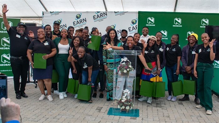 Group image of EARN Agripreneur Development Programme participants with speakers at a recent event to showcase the programme