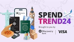 Image supplied. The SpendTrend 2024 report, a collaboration between Discovery Bank and Visa analyses credit card spending behaviour to understand consumer spending habits