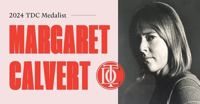 Margaret Calvert has been given the award for her work. Source: Supplied.