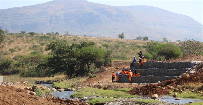 Many of the country's infrastructure projects are in response to climate change.