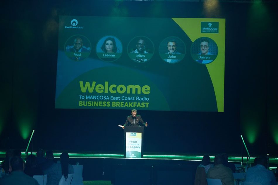 Empowering business minds at the Mancosa East Coast Radio Business Breakfast