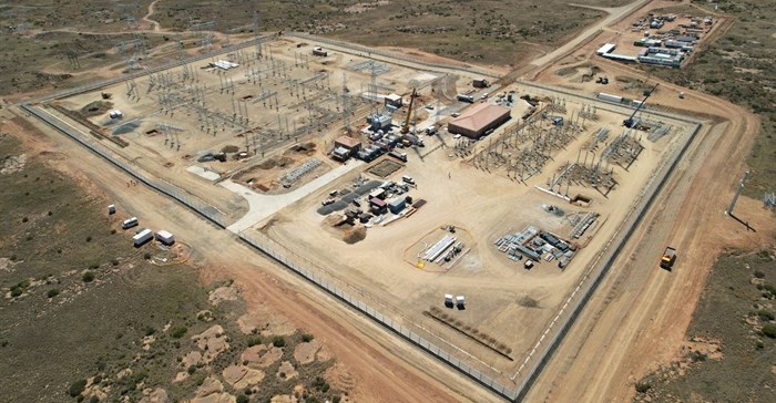 Main transmission station (MTS) for Koruson 1 and Koruson 2 under construction