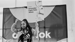 Image supplied. TikTok has announced several initiatives with the local electoral commission and civil society organisations to combat misinformation