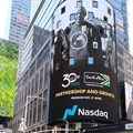 #30YearsOfFreedom features on Nasdaq billboard