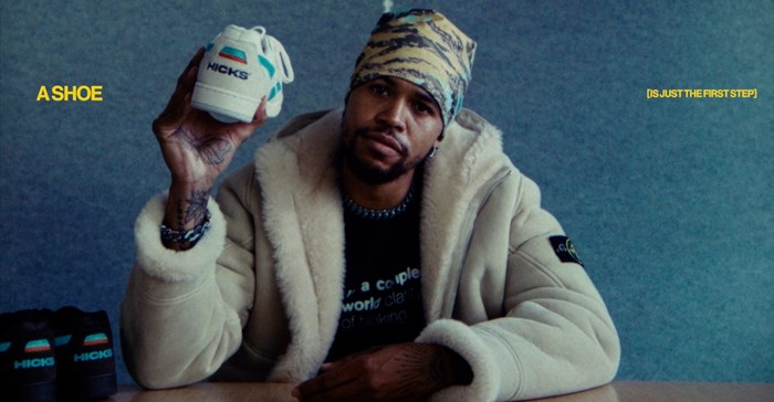 Image supplied. Reebok’s Cam Hicks BB 4000 II launched this month, in May, and was designed in collaboration with visionary creative Cam Hicks