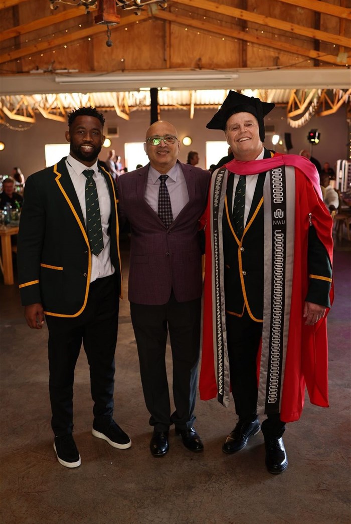 Siya celebrates Rassie