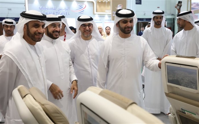 Image by Katja Hamilton. Emirates made public its first set of destinations to be served by its new A350 aircraft entering service in September 2024 at the Arabian Travel Market is underway this week in