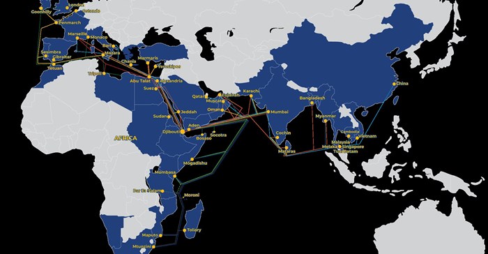 Undersea cables connecting East Africa to the internet have experienced multiple incidents in 2024.