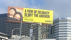 Bumble has said the ad will be taken down. Source: X.