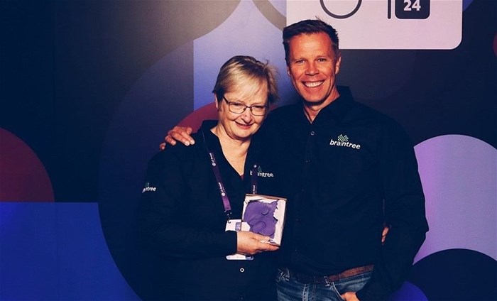 Avril Howes and Heath Huxtable. Image supplied