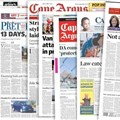 Source: © Nations Online  The Audit Bureau of Circulations of South Africa (ABC) has released the Q1 for newspapers