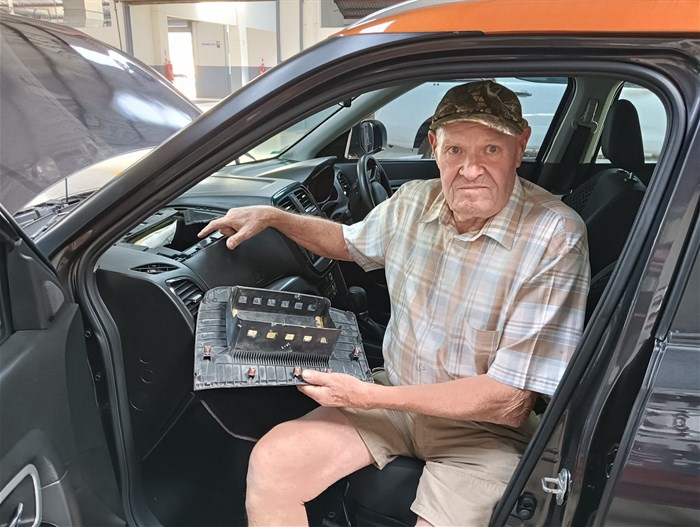 84-year-old Leon Bredenkamp | image supplied