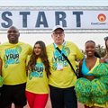 A sea of turquoise and yellow takes over KZN&#x2019;s promenade for the Suncoast East Coast Radio Big Walk