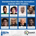 All the Sanef Standard Bank Sikuvile Journalism Awards finalists