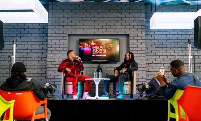 Yalezo Njuguna and Thembalethu Mfebe at BAI Heatseekers. Image supplied