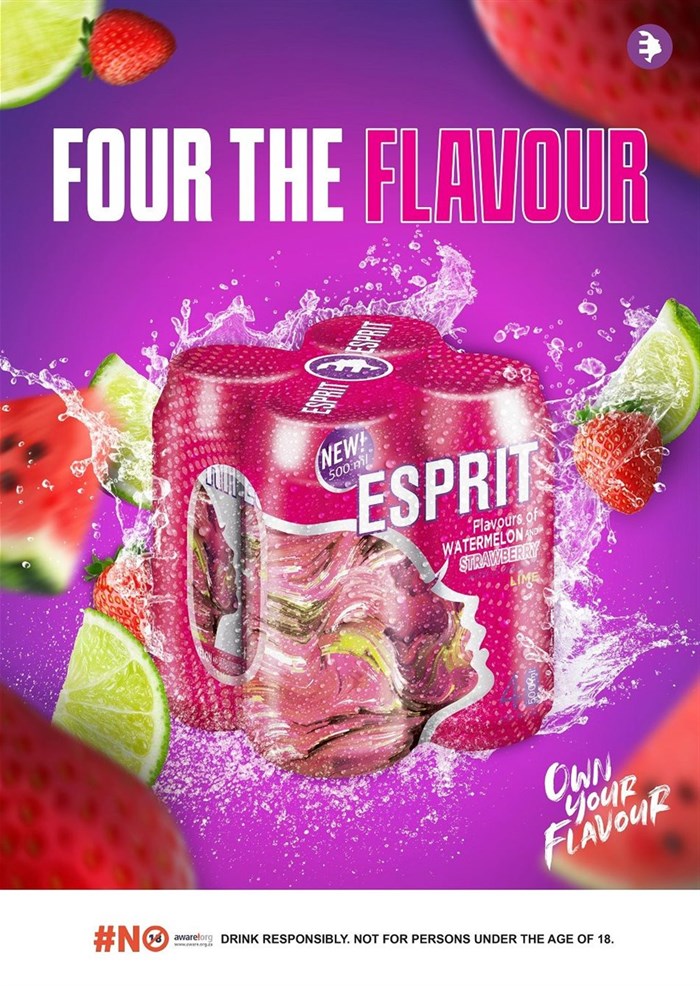 Esprit launches exciting new 500ml 4-pack