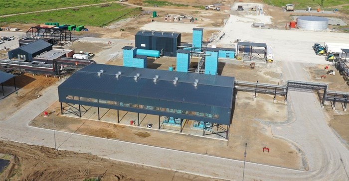 Aerial view of Virginia Gas Project Phase 1