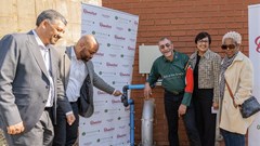 Source: Supplied. Lee Callakoppen, Bonitas Medical Fund; Themba Hadebe, Bonitas Medical Fund; Imtiaz Sooliman, Gift of The Givers; Priya Soma Pillay, University of Pretoria and Hope Mpshe of Kalafong Hospital.