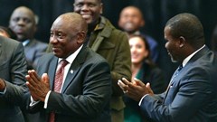 Source: @PresidencyZA/X. President Cyril Ramaphosa is duly elected President of the Republic during the first sitting of the National Assembly of the 7th Parliament in Cape Town.