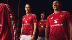 Adidas unveils the Manchester United home kit for the 2024/25 season