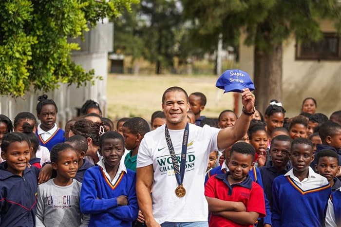 Cheslin Kolbe launches foundation aimed at community outreach