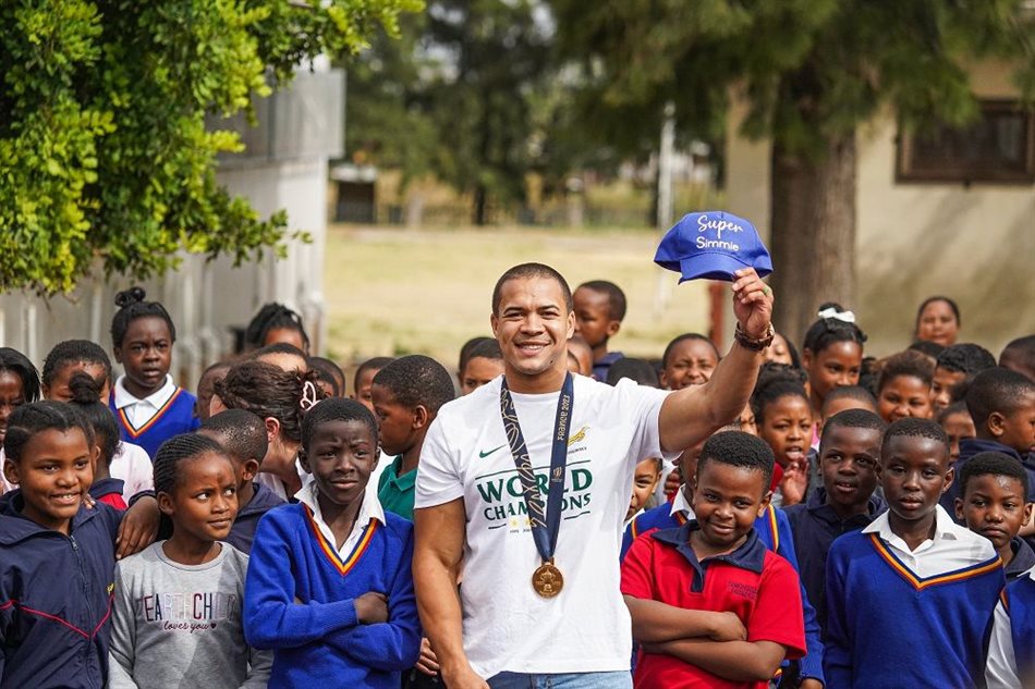 Cheslin Kolbe launches foundation aimed at community outreach