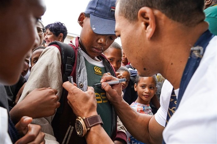 Cheslin Kolbe launches foundation aimed at community outreach