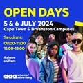 AAA School of Advertising Open Day 5 and 6 July
