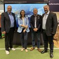 From left: Axel Lorenz, CEO of Process Automation at Siemens Digital Industries, Mariana Vaz Sigoli, Siemens Hydrogen Center of Competence, Jan Grimbrandt, CEO of Boson Energy and Liran Dor, CTO of Boson Energy