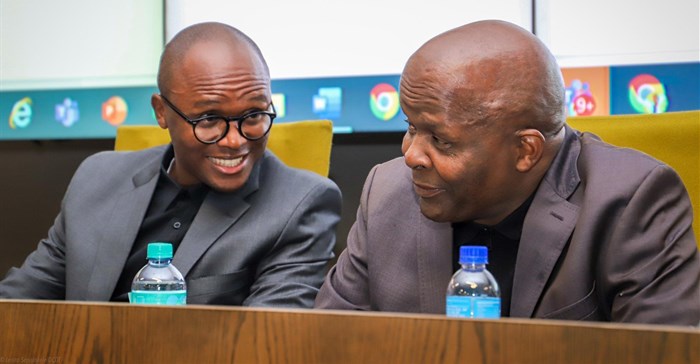 Minister Malatsi is supported by his predecessor Mondli Gungubele as his deputy.