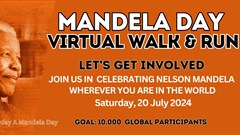 Join the virtual Nelson Mandela Day Walk and Run