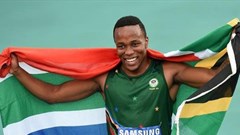 Source: © Athletics Africa  Akani Simbine is one of six South African athletes featured in Adidas' Road to Paris docuseries