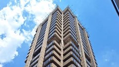Source: Supplied. Metalbox, standing 80 metres tall and one of the largest commercial office properties in Fairvest Limited's portfolio, is South Africa's first solar facade skyscraper.