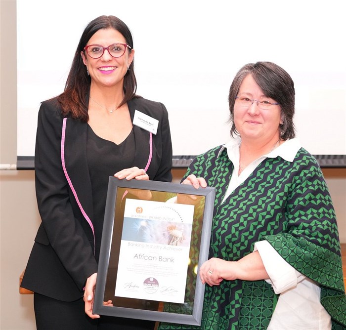 Pictured: Sarina de Beer, Director of Global Product Development at Ask Afrika; and Chantal Storbeck Head: Customer Value Proposition & Research at African Bank