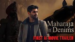 Image supplied. India is expected to be the first to release the world's first feature-length AI-generated film Maharaja in Denims, produced by Intelliflicks Studios