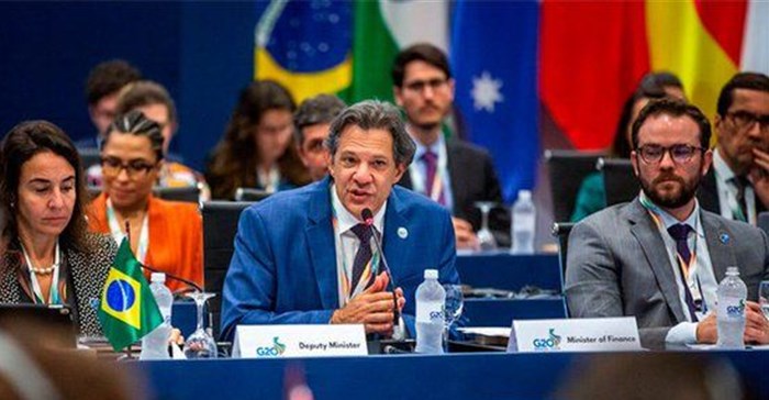 Source: G20 Brasil. Brazil’s Finance Minister, Fernando Haddad.