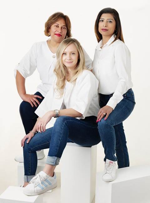 [L to R] The new powerful GroupM leadership: Merissa Himraj, chief growth officer of GroupM SA, Kate Kitz, chief operations officer of GroupM SA and Claudelle Naidoo CEO of GroupM for SSA (Image supplied)