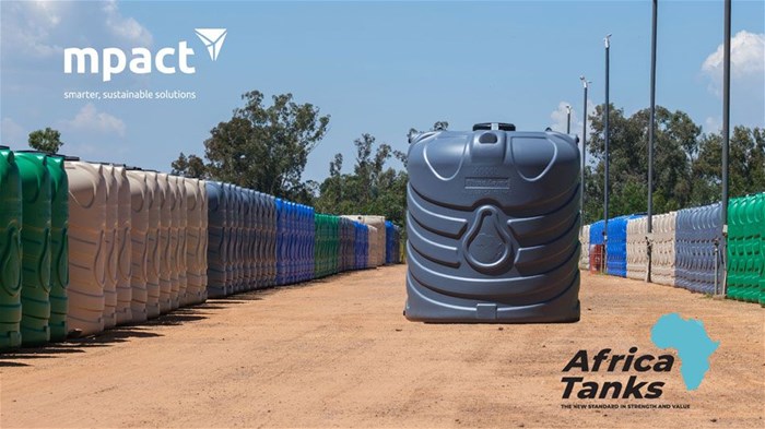 Mpact invests in water storage; acquires equity stake in Africa Tanks
