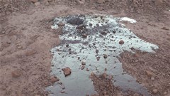 Decomposed emulsion and water. Source: BME