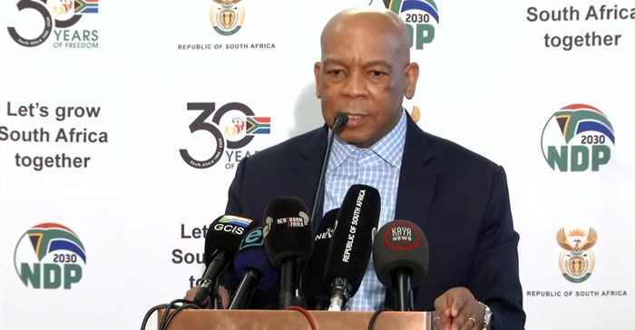 Ramokgopa held a second press conference for the week.