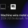 Machine wins metal at the 2024 IAB Bookmark Awards