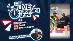 Pick n Pay asap! hosts live grocery shopping show, trends on X