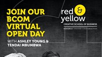 Future proof your career and register for the Red and Yellow Creative School for Business&#x2019; BCom Virtual Open Day