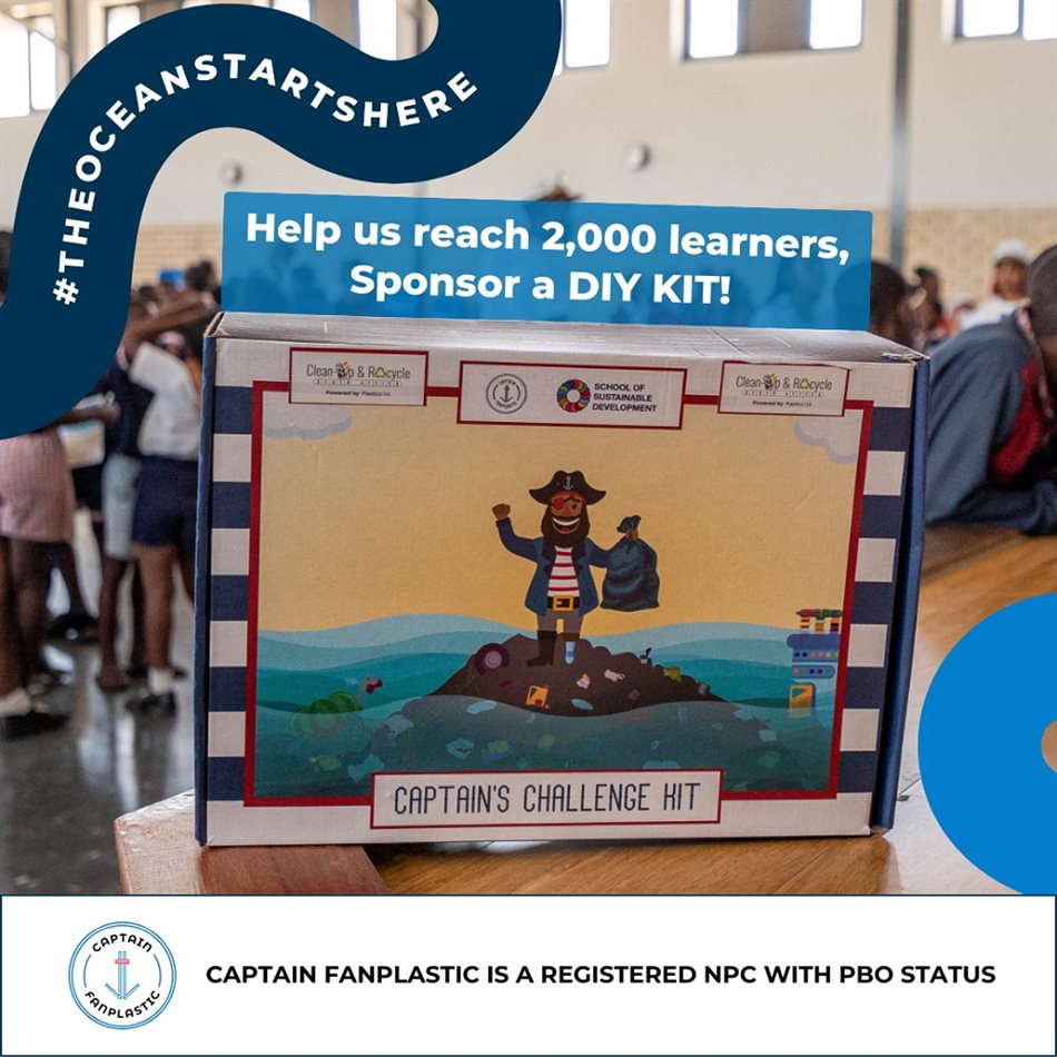 Captain Fanplastic launches #TheOceanStartsHere this September to combat marine pollution